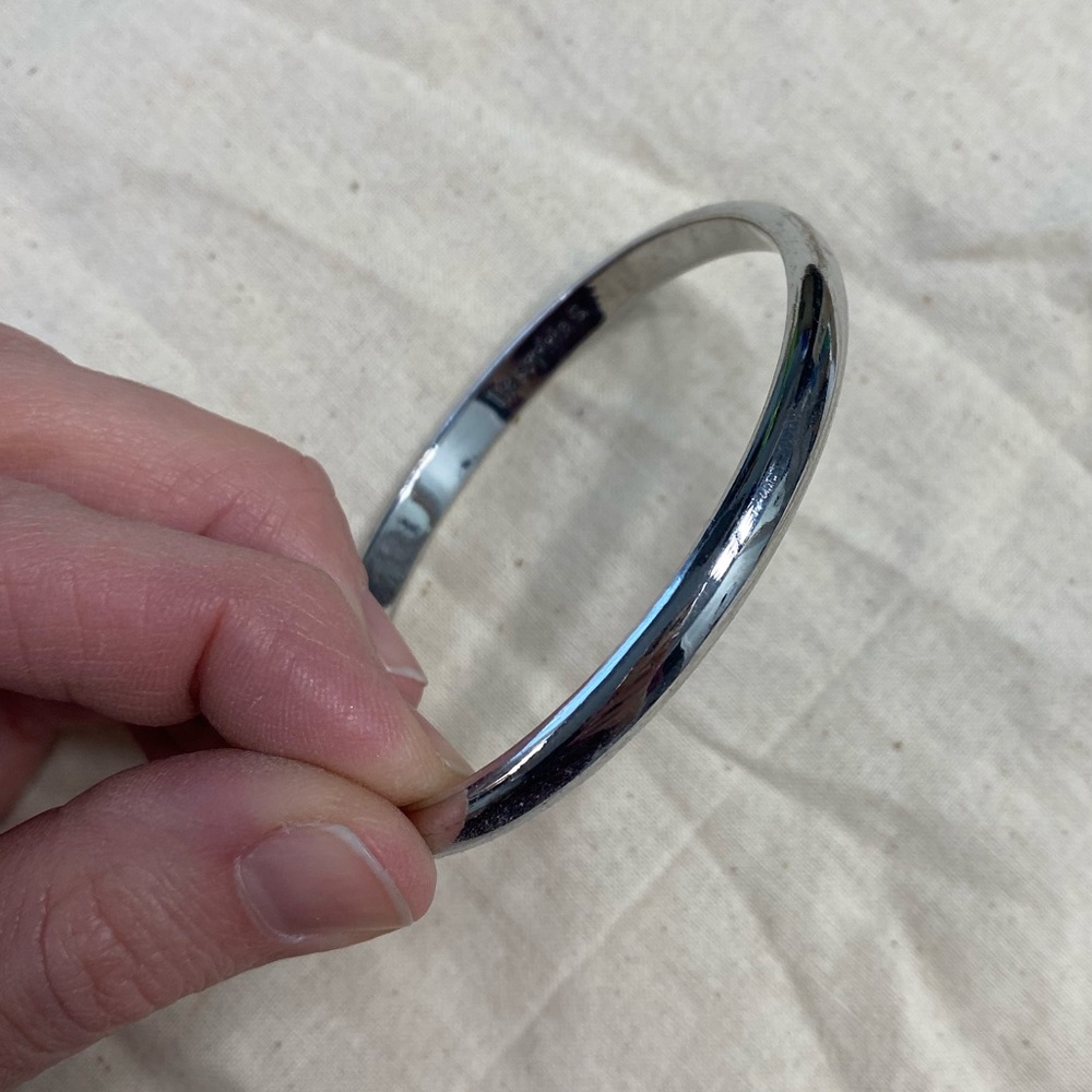 Lia Sophia silver bangle